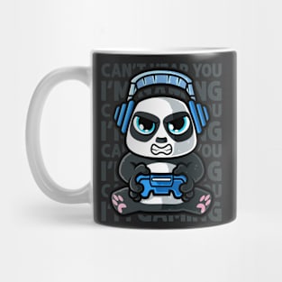 Can't Hear You I'm Gaming - Giant panda bear gamer graphic Mug